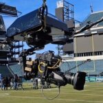 Professional Sports Video Camera for Endzone and Sideline Action